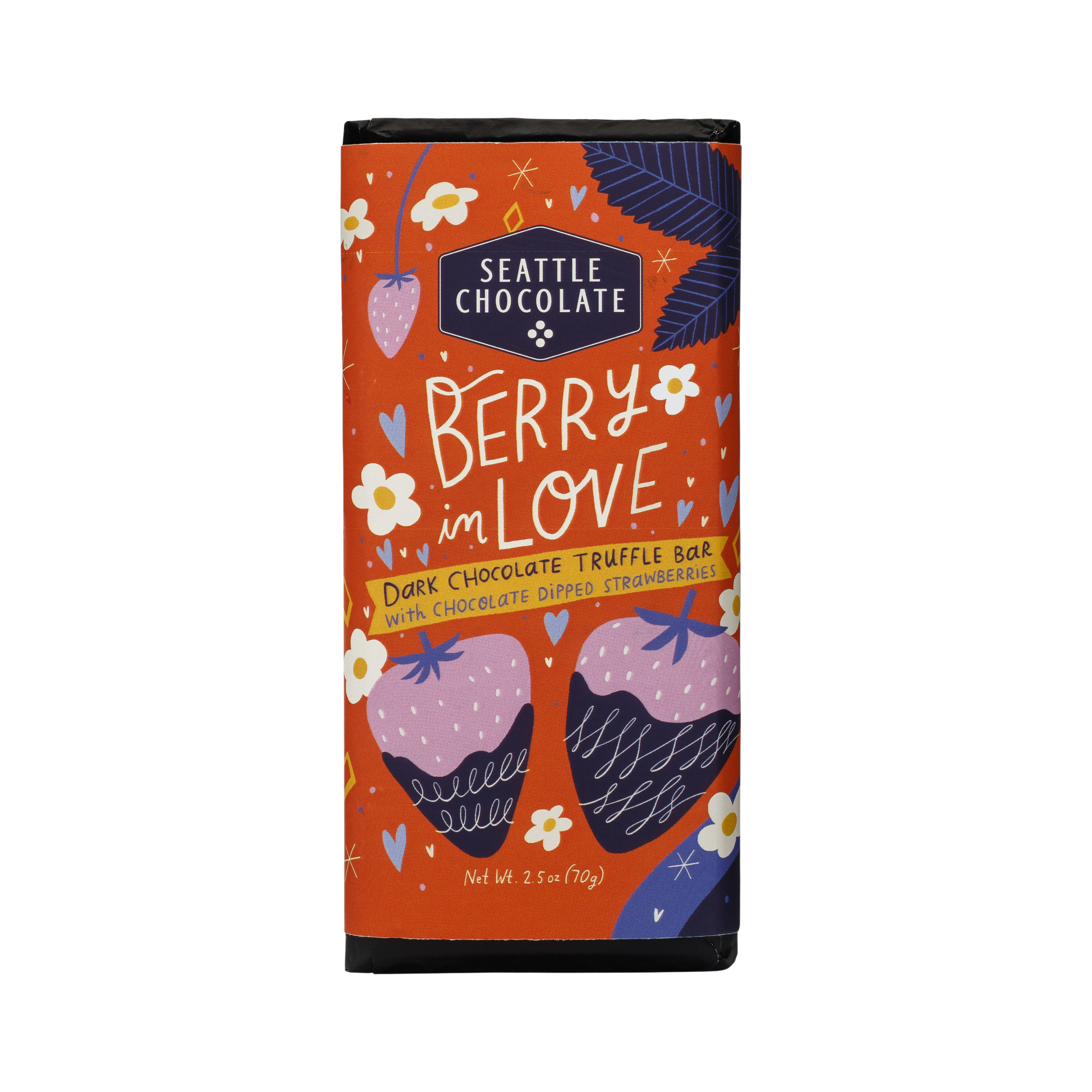 Berry in Love Dark Chocolate Truffle Bar