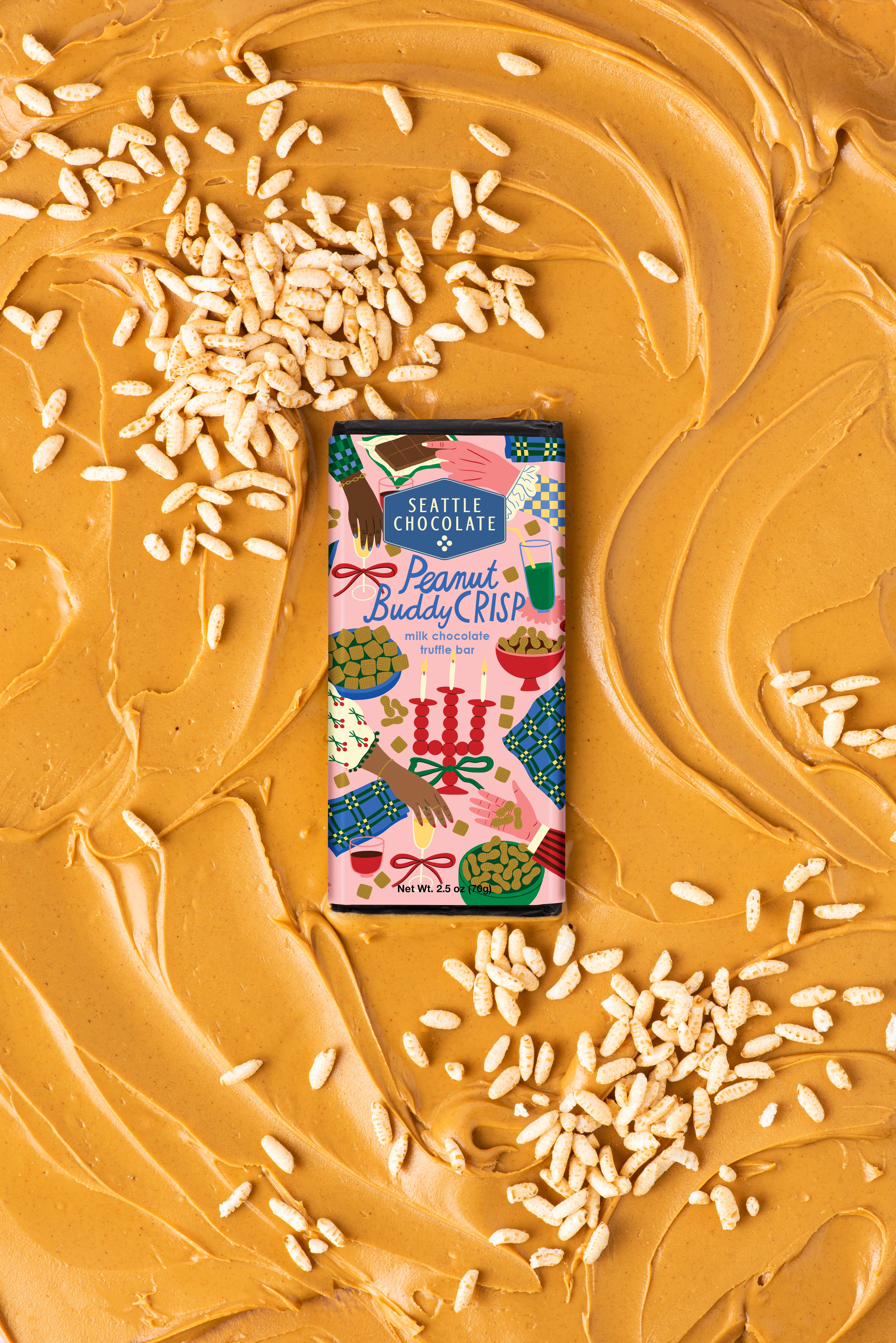 Peanut Buddy Crisp Truffle Bar